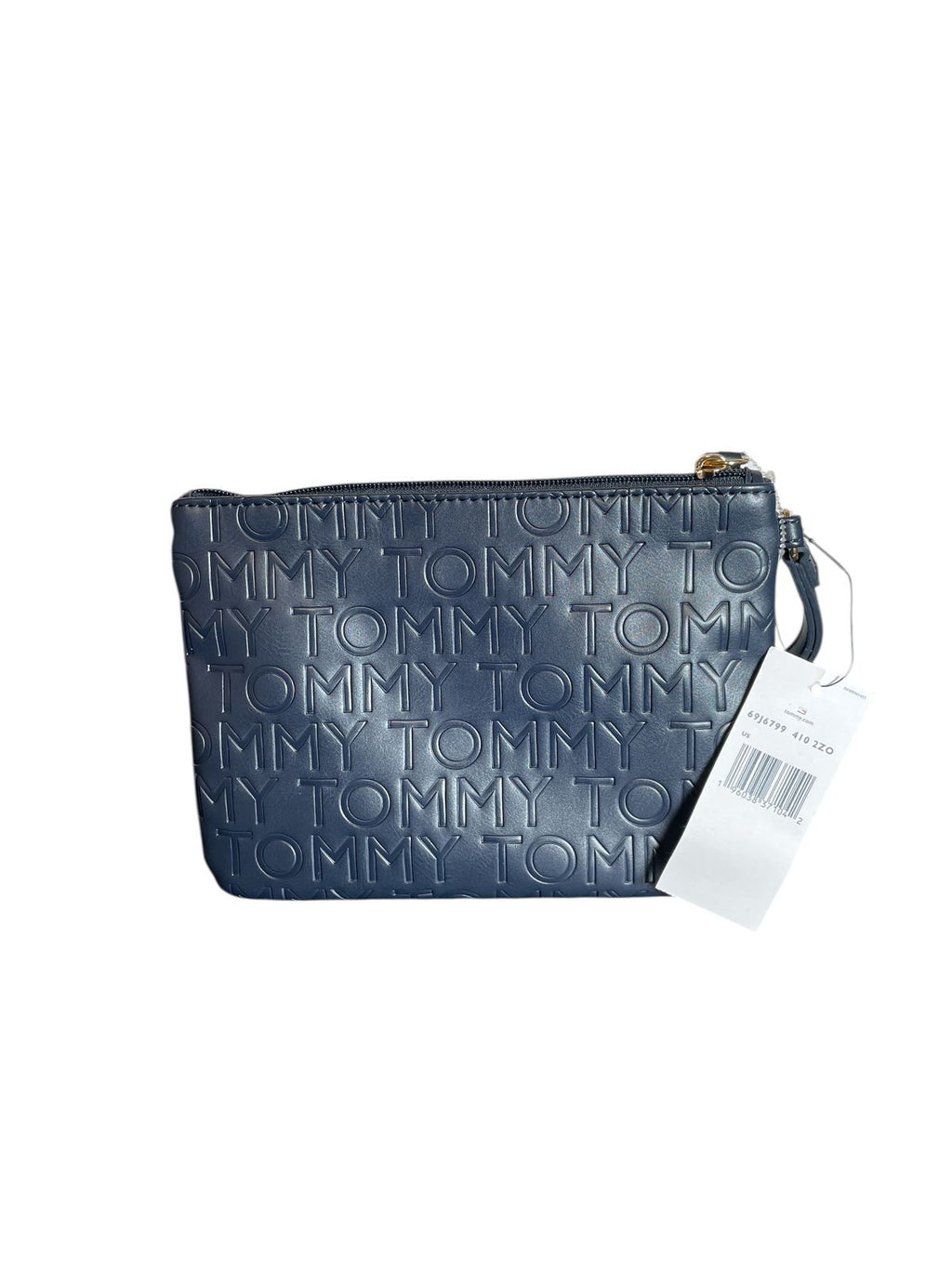Muñequera Tommy Hilfiger Azul Marino con Monograma