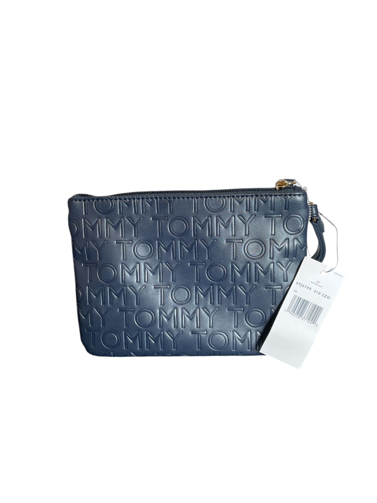 Muñequera Tommy Hilfiger Azul Marino con Monograma