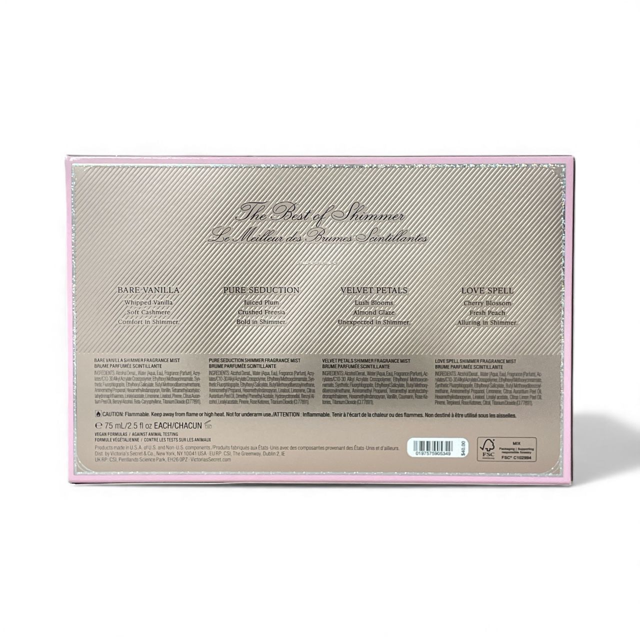 Set Victoria’s Secret Shimmer – Mini Mist Collection